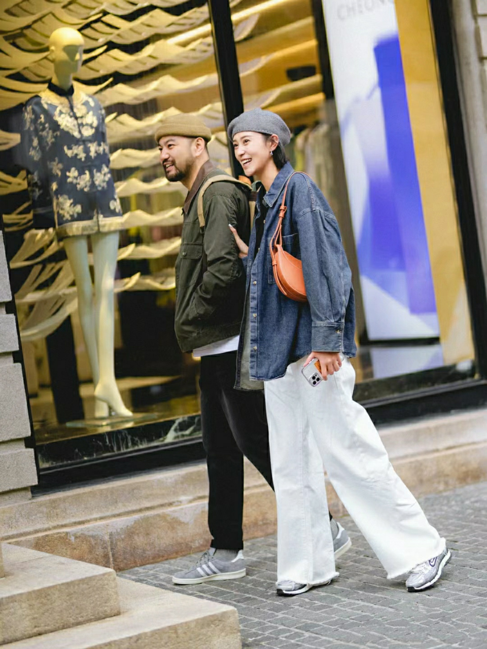 上海街拍——情侣装