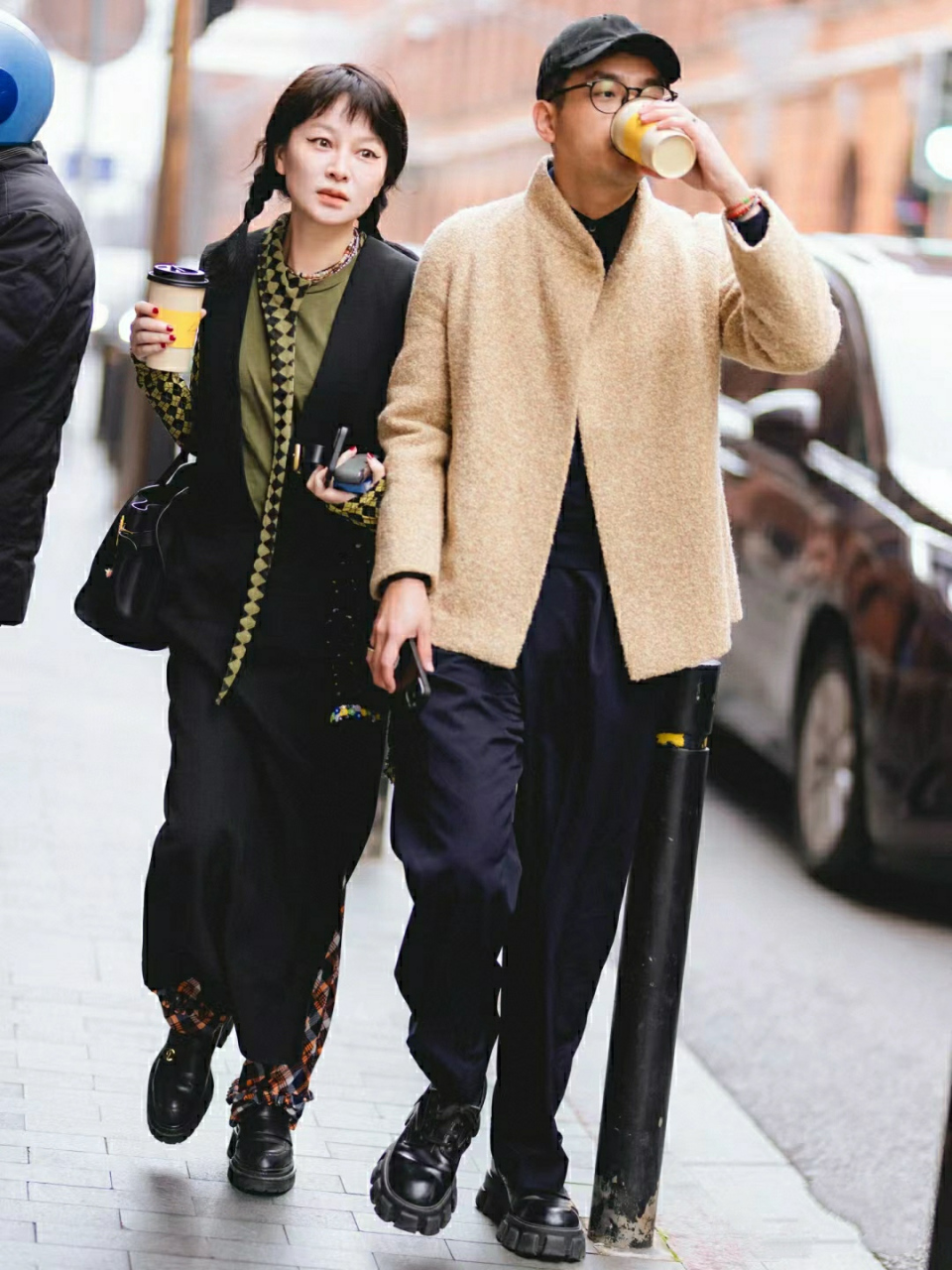 上海街拍——情侣装