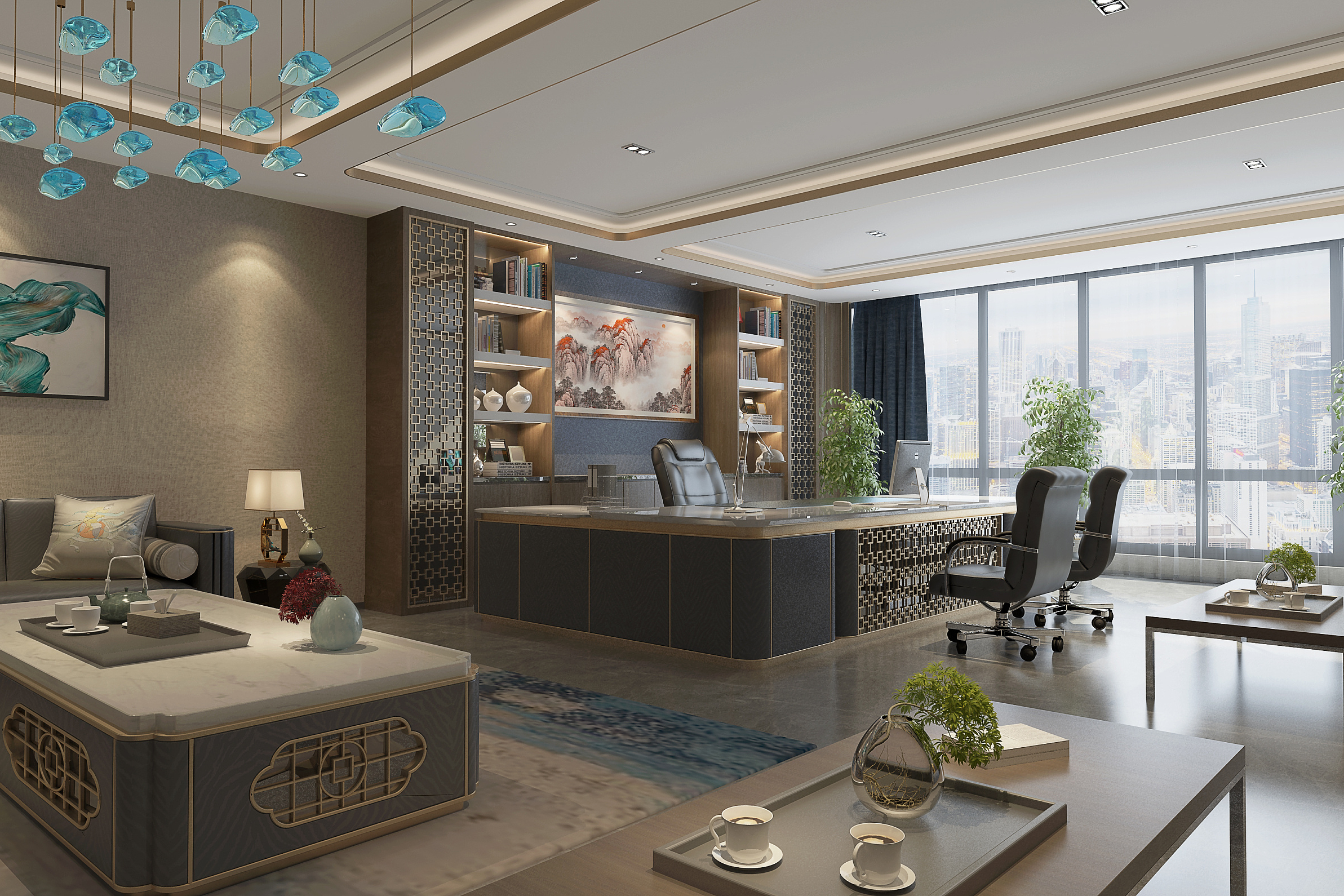 老板办公室装修秘诀揭秘!