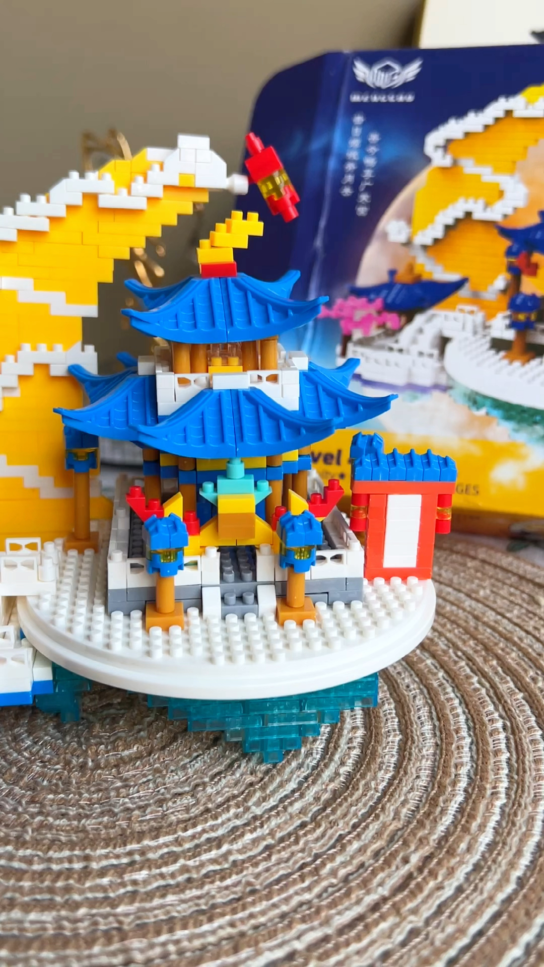 广寒宫积木拼图,锻炼专注力,耐心