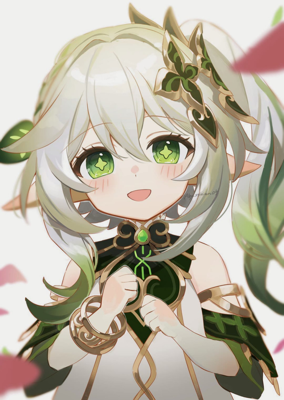 一枚草神小宝呀～#原神# #动漫美图