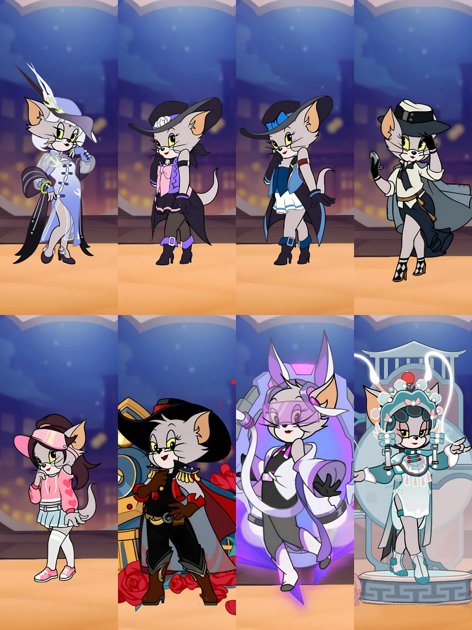 在《猫和老鼠》手游中,女性猫咪角色塔拉以西部牛仔造型和强大技能