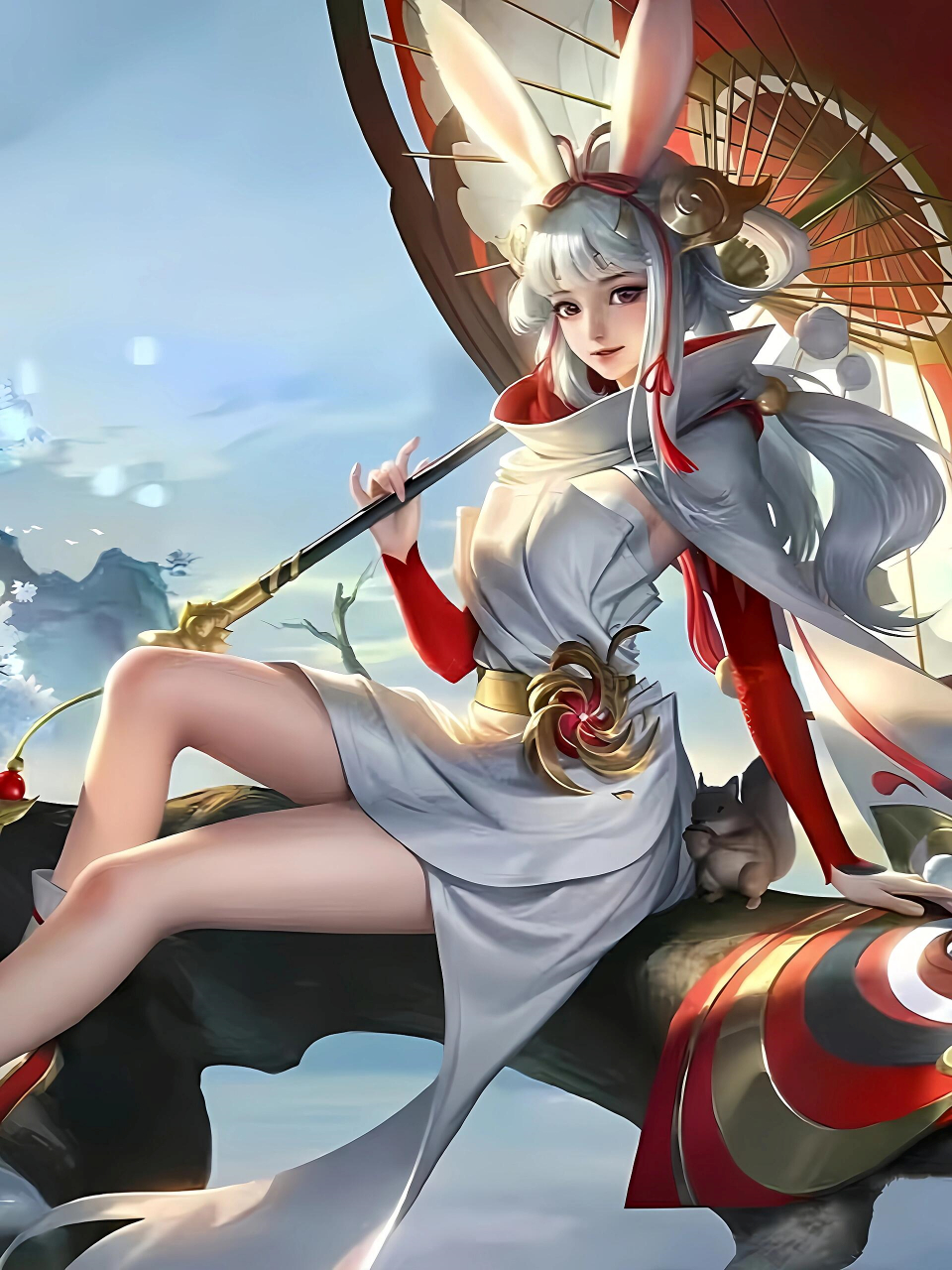 腾讯手游《王者荣耀》中的女射手英雄公孙离,以高机动性和操作深度