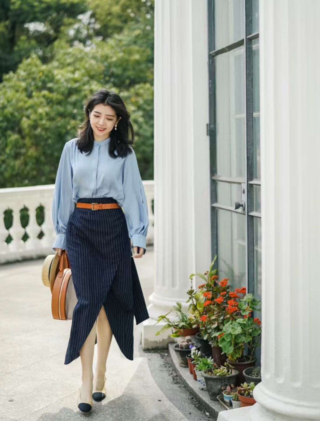 又被"三木博主"的春夏穿搭惊艳了!这5套优雅搭配,照穿就很美