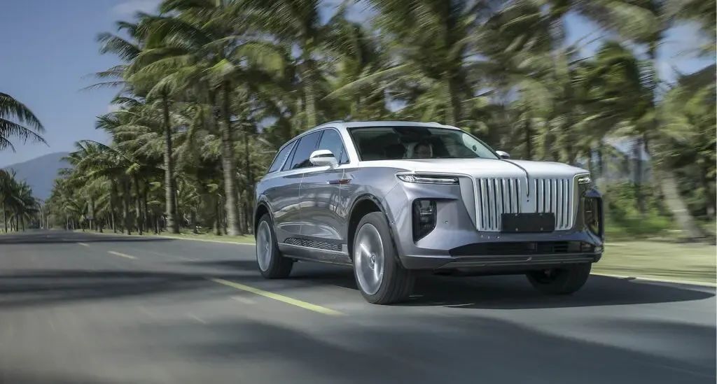 全新红旗e-hs9进军海外市场,搭载两种电池组合,续航465公里