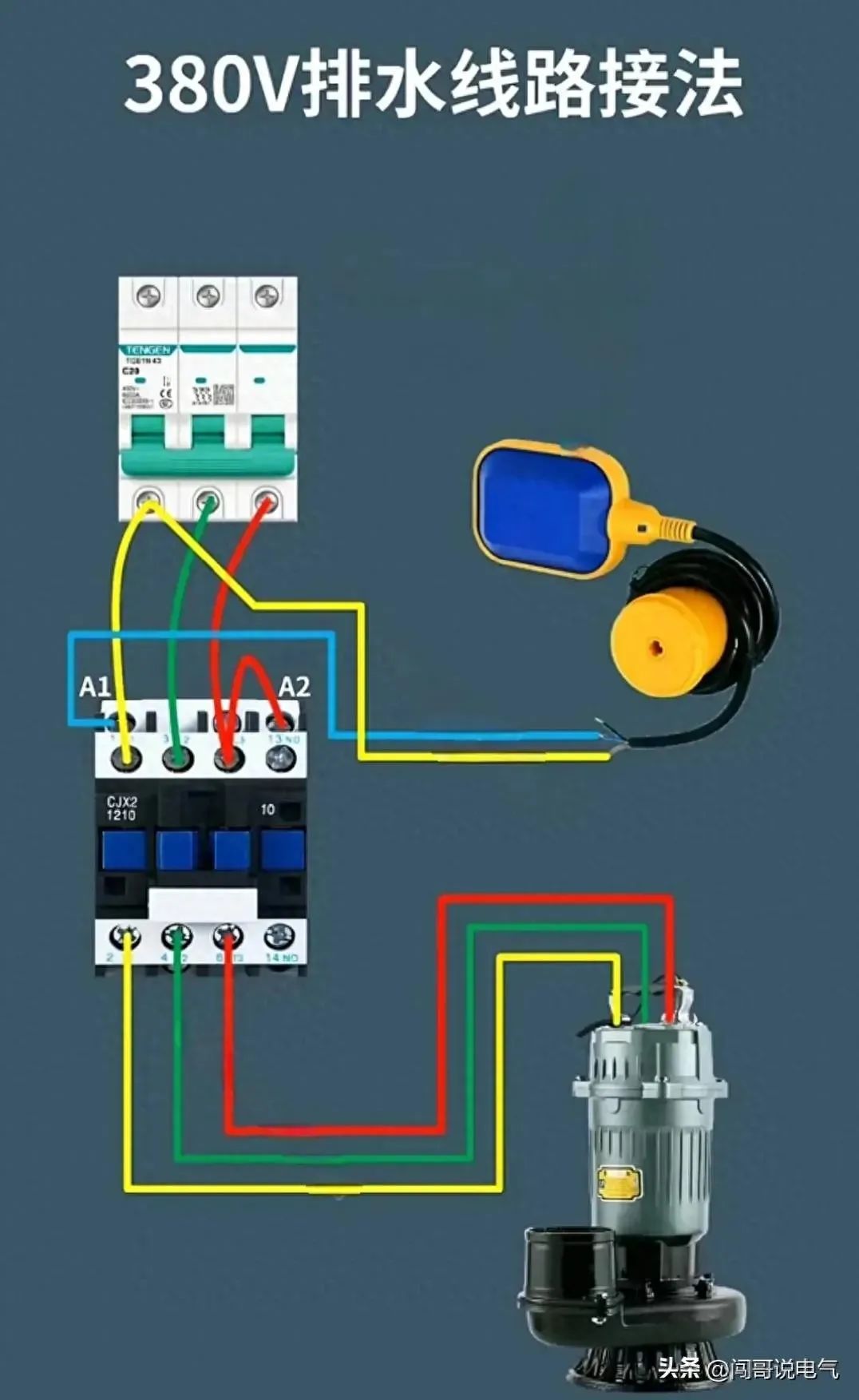 11.380v 排水线路接线图10.三相电表接互感器的接线方法9.