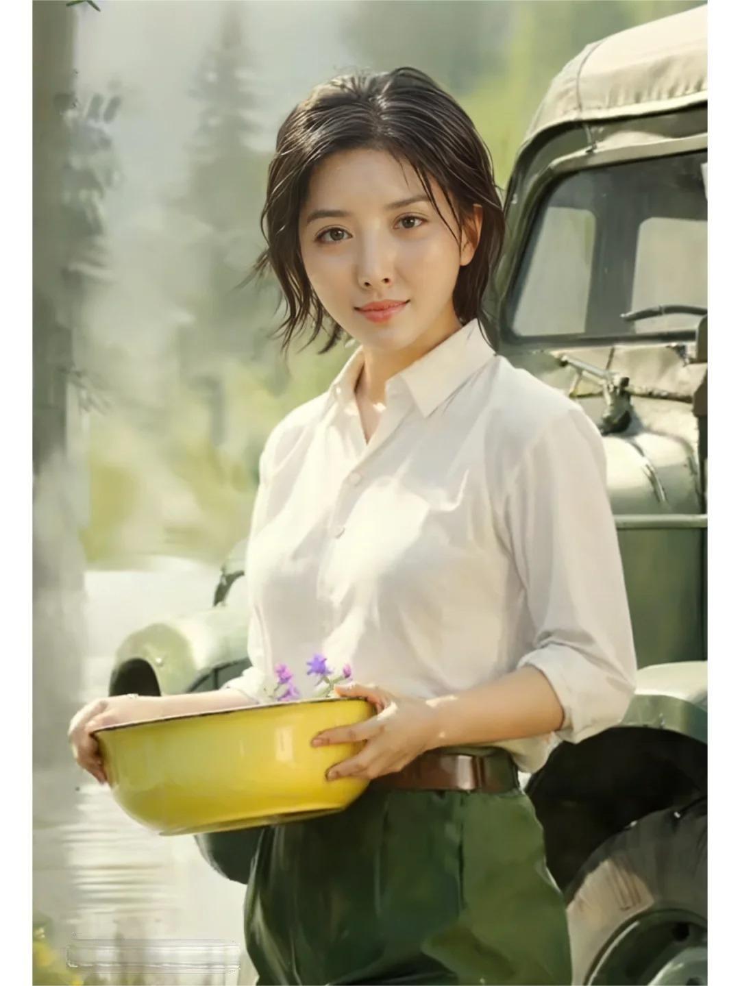 抬头望去,原来是张秀清撑着一把大阳伞站在我身后,一手提着一壶凉白开