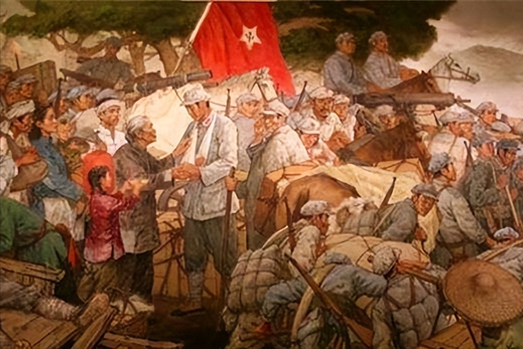 1950年,地主家墙缝中搜出的一张老照片,现已成为宝贵的革命文物