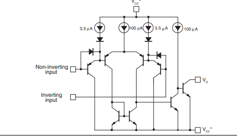 lm239dt/lm239dr/lm239dr2g低功耗四电压比较器pdf数据手册引脚图