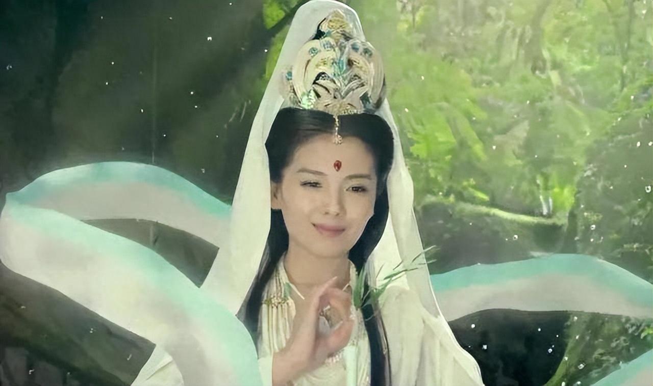 在这种情况下,不亚于是让刘涛饰演的观世音菩萨多了一份母爱的光环.