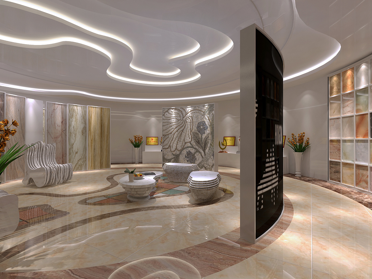 展厅设计的原则,会展展厅装修设计,企业展厅装修设计