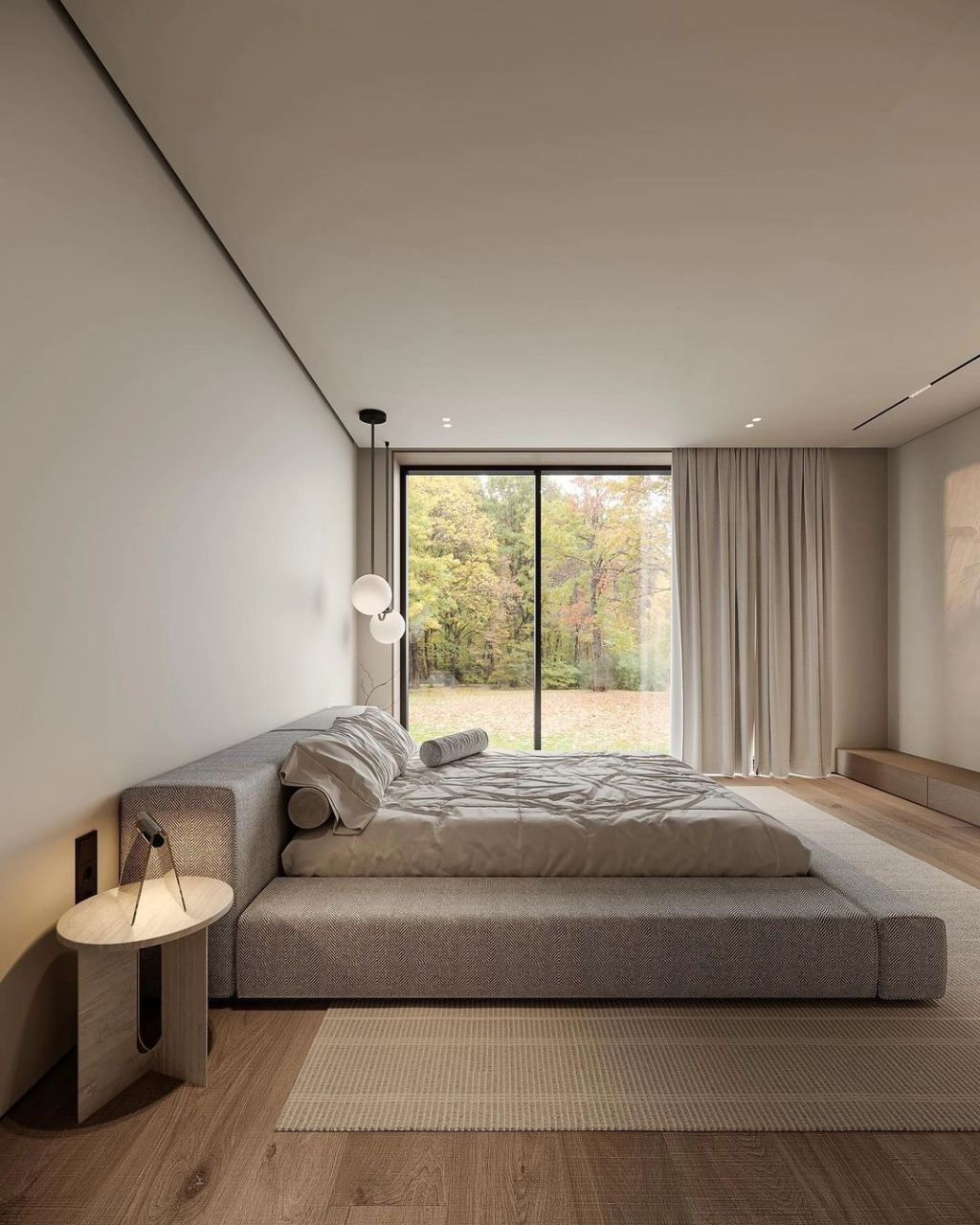 极简卧室设计,让你的梦想变成现实 舒适,简约,每一处都是极致的享受