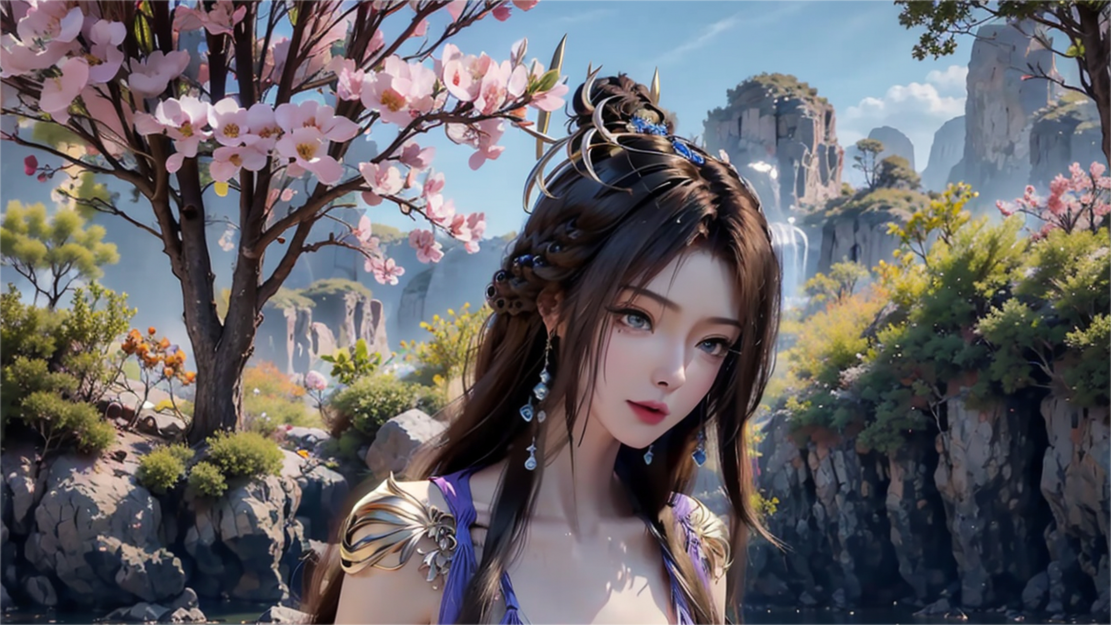 被封印的壁纸|《凡人修仙传》紫灵高清壁纸#国漫女神壁纸# #国漫最美