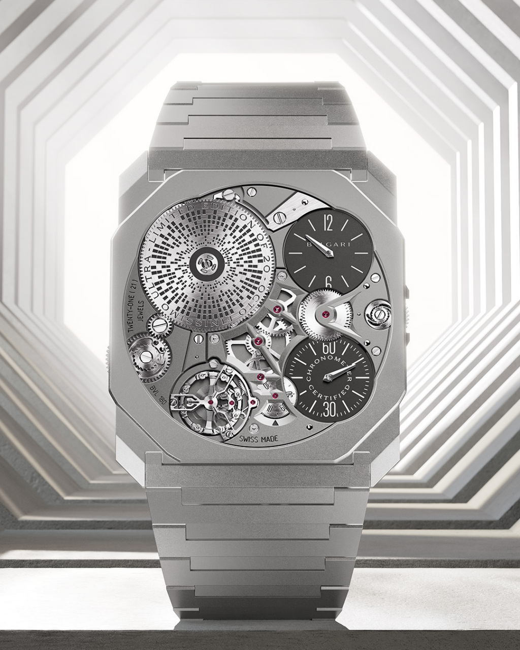 世界最薄机械腕表记录刷新!  宝格丽推出厚度仅0.