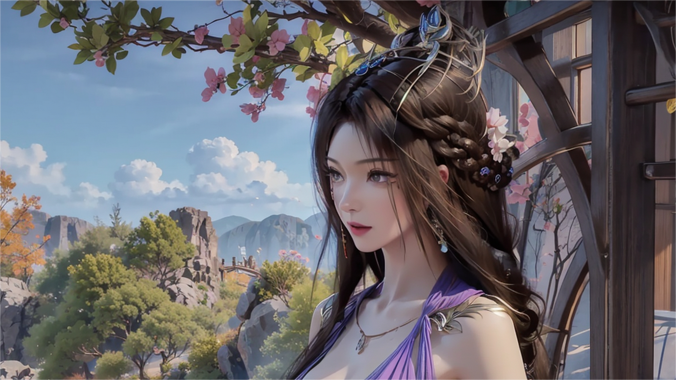被封印的壁纸|《凡人修仙传》紫灵高清壁纸#国漫女神壁纸# #国漫最美