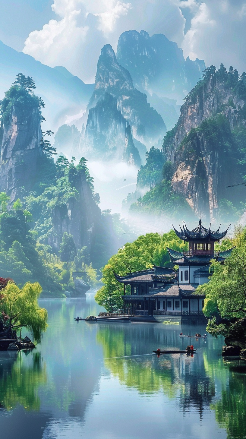 屏保图片风景 山水图片