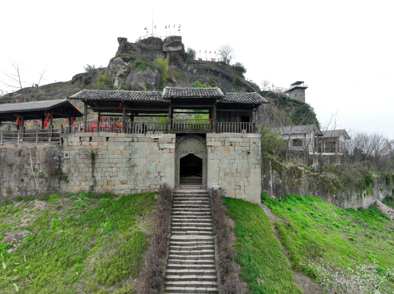 神秘的滑石古寨