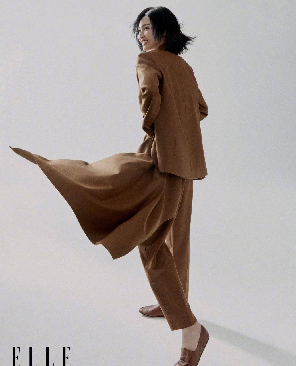 唐嫣封面杂志写真