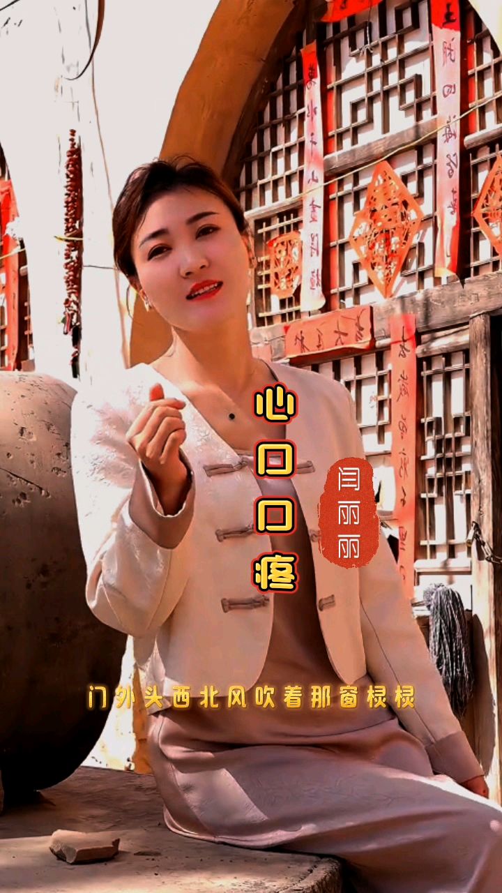 闫丽丽原创歌曲《心口口疼》dj版