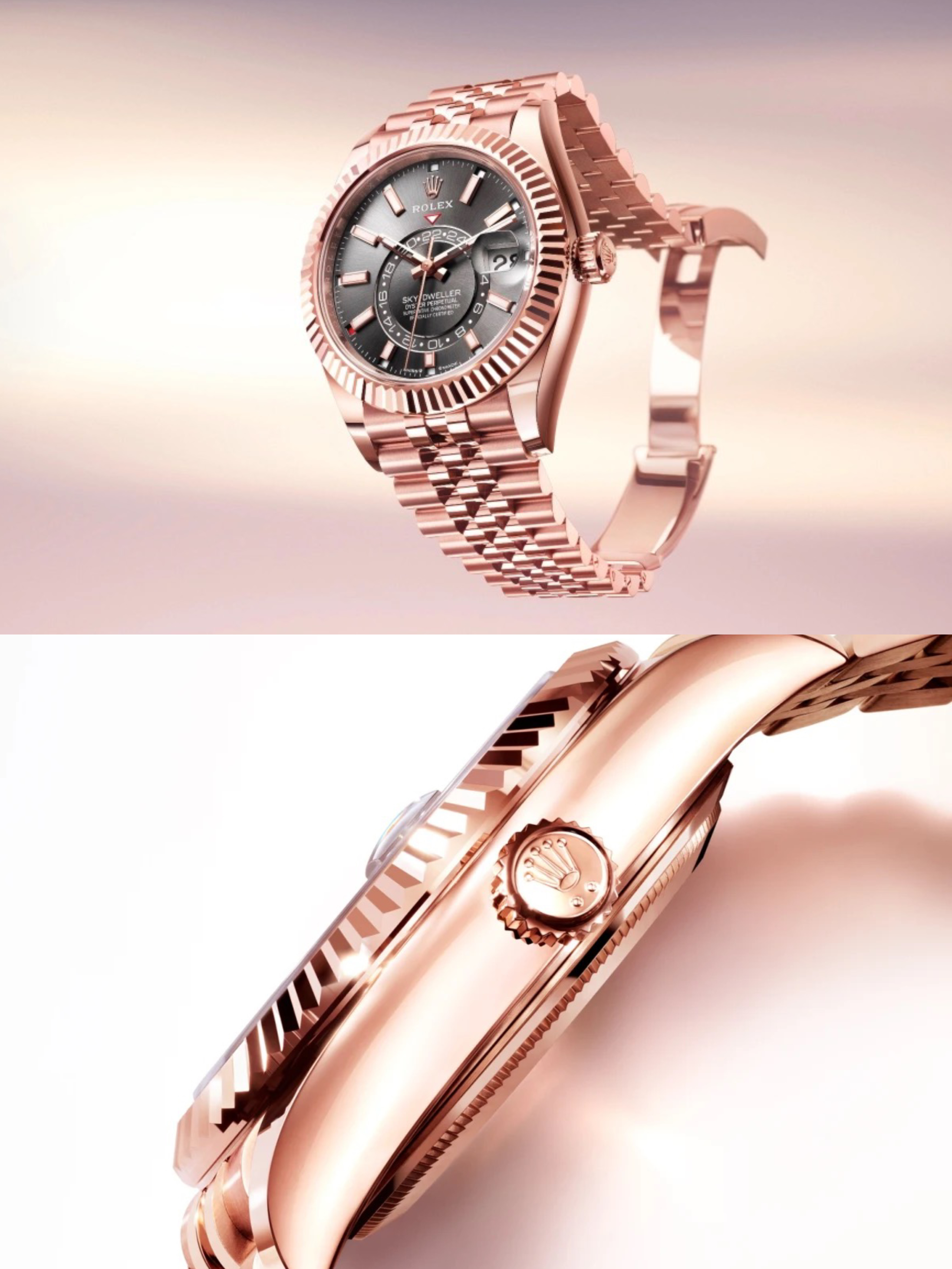 劳力士2024新品公布!皮蛋圈,铂金冰蓝盘1908,蓝金鬼王!