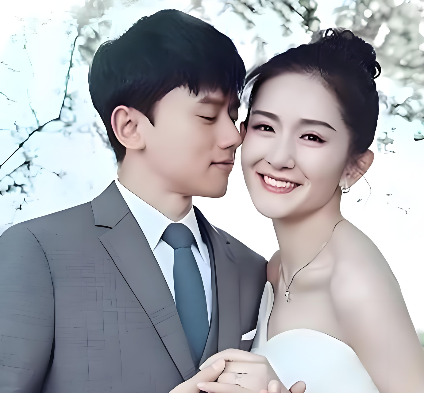 张杰和谢娜这对神仙眷侣,竟然跑去迪士尼秀恩爱了!