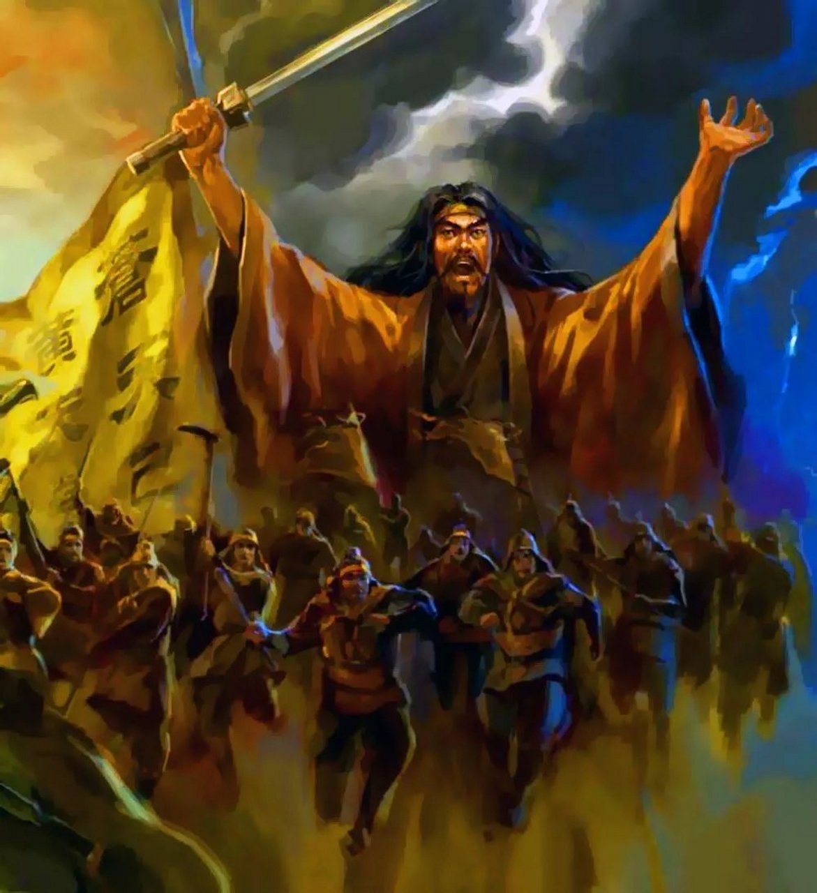 张角利用太平道组织农民起义,黄巾军迅速占领多地,但终因内部矛盾