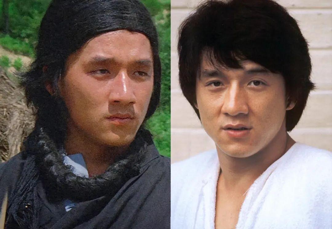 回顾5位割双眼皮的男星就服成龙周星驰没割前颜值像路人