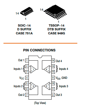 lm2902dr2g/lm2902dr运算放大器芯片中文资料pdf数据手册引脚图