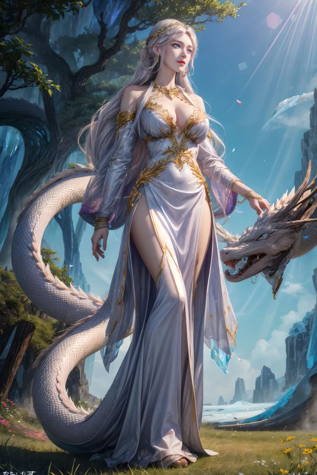 武庚纪中;的悲情女神——白龙,可惜了一位性感长腿的大美女