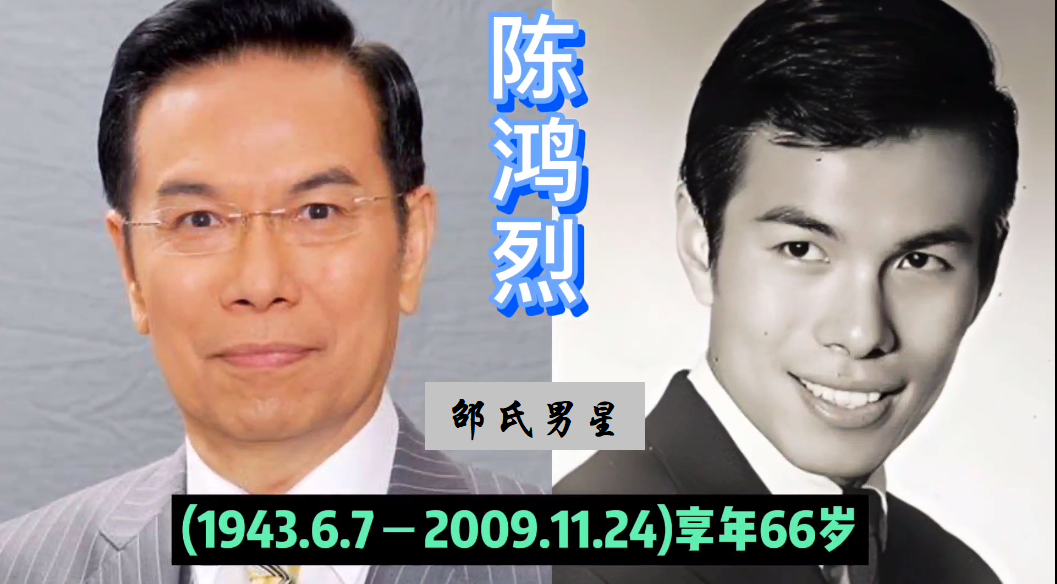 回顾邵氏已过世的12位男演员惠天赐死揪心傅声英年早逝太可惜