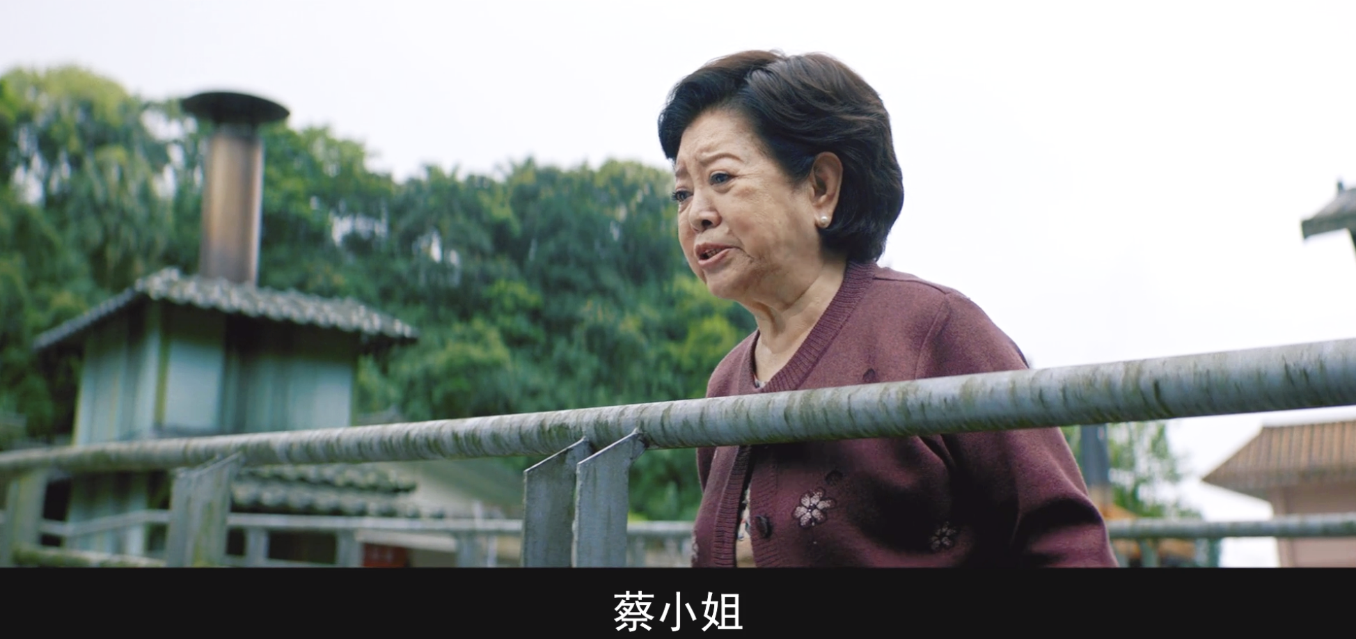 只有阿青一个人,喝酒看戏.孙女趁机偷偷联系外婆.