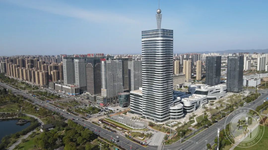 航拍!抚州版"陆家嘴"原来在这里!