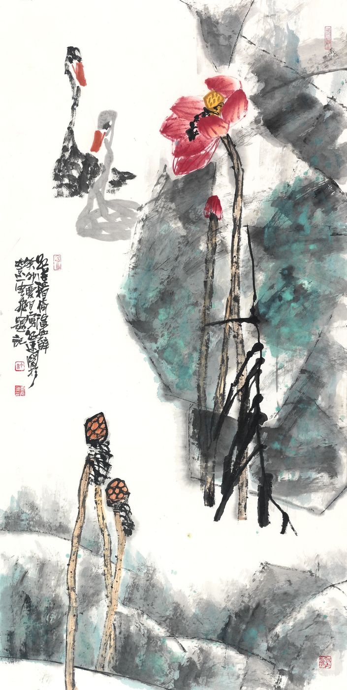 自幼酷爱书画,84年有幸拜湖北著名书法家,书法理论家刘继昌先生为师