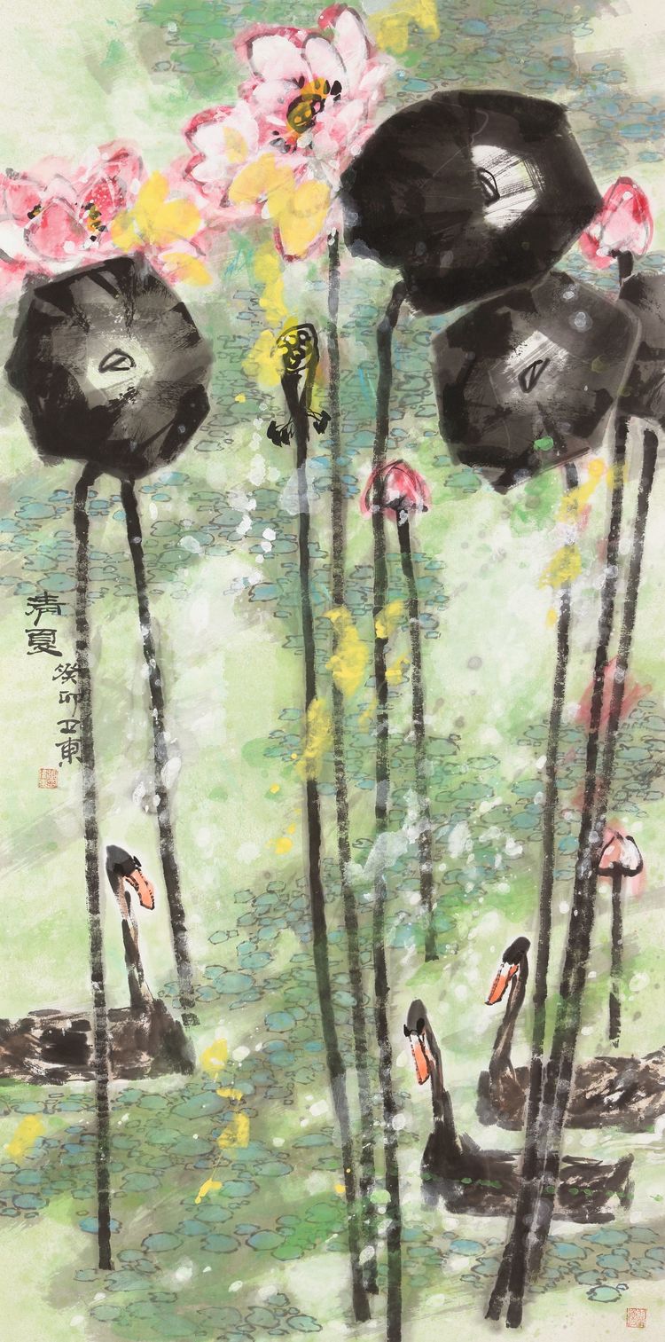 京风齐韵荟曹州一一齐辛民艺术中心师生作品菏泽展