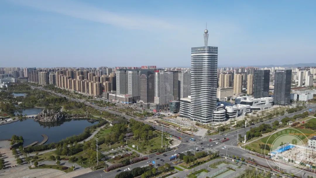 航拍!抚州版"陆家嘴"原来在这里!