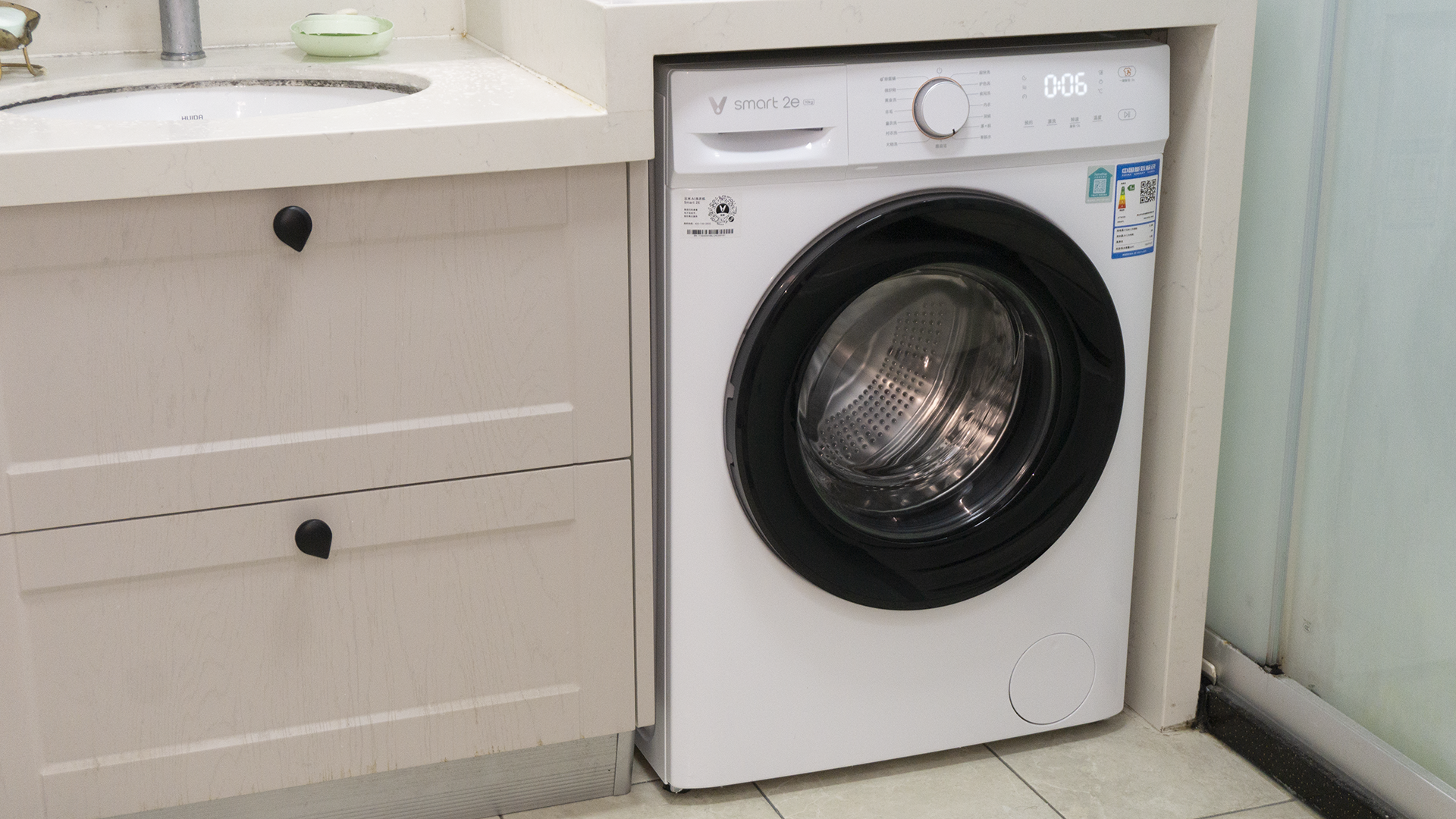 小京洗云米smart2e 10kg一台洗净比1.08的超薄ai智能洗衣机!