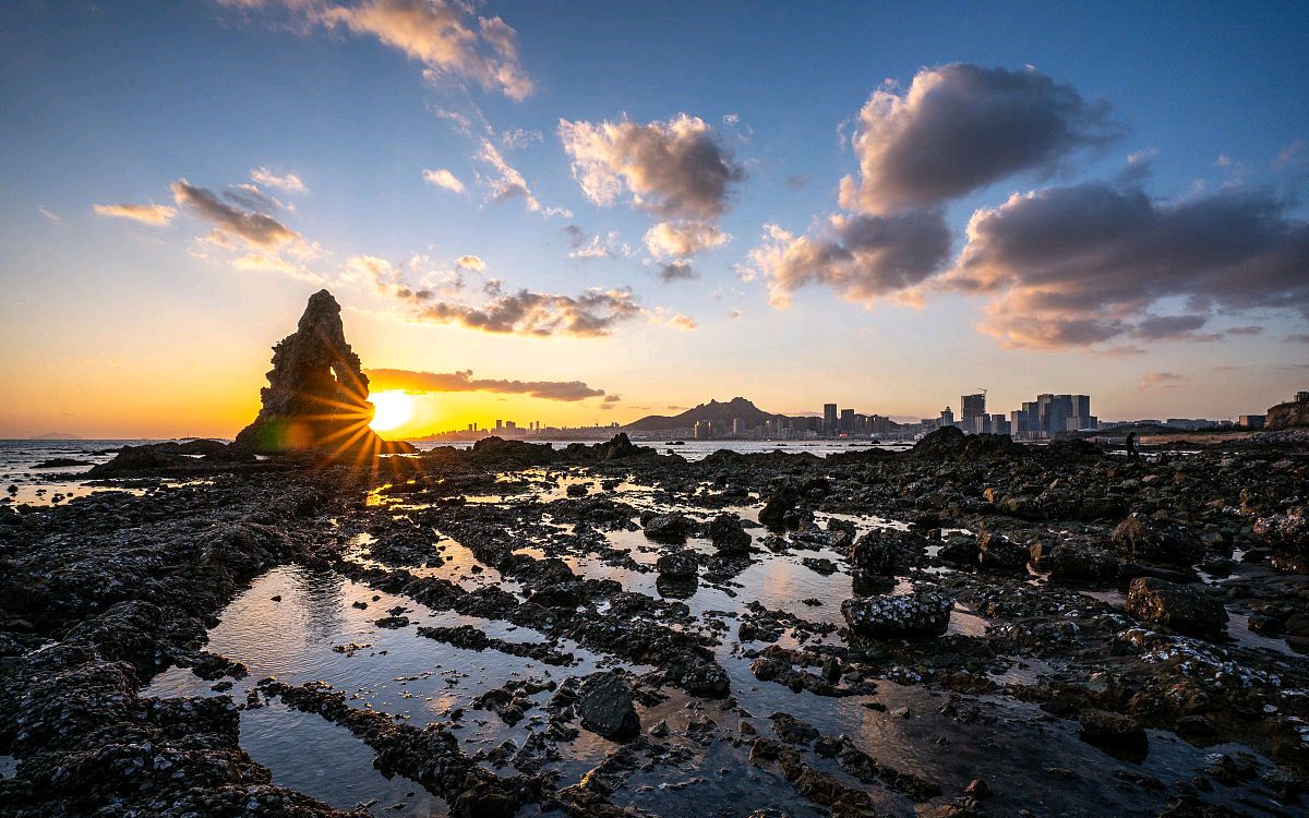 石老人国家旅游度假区图片