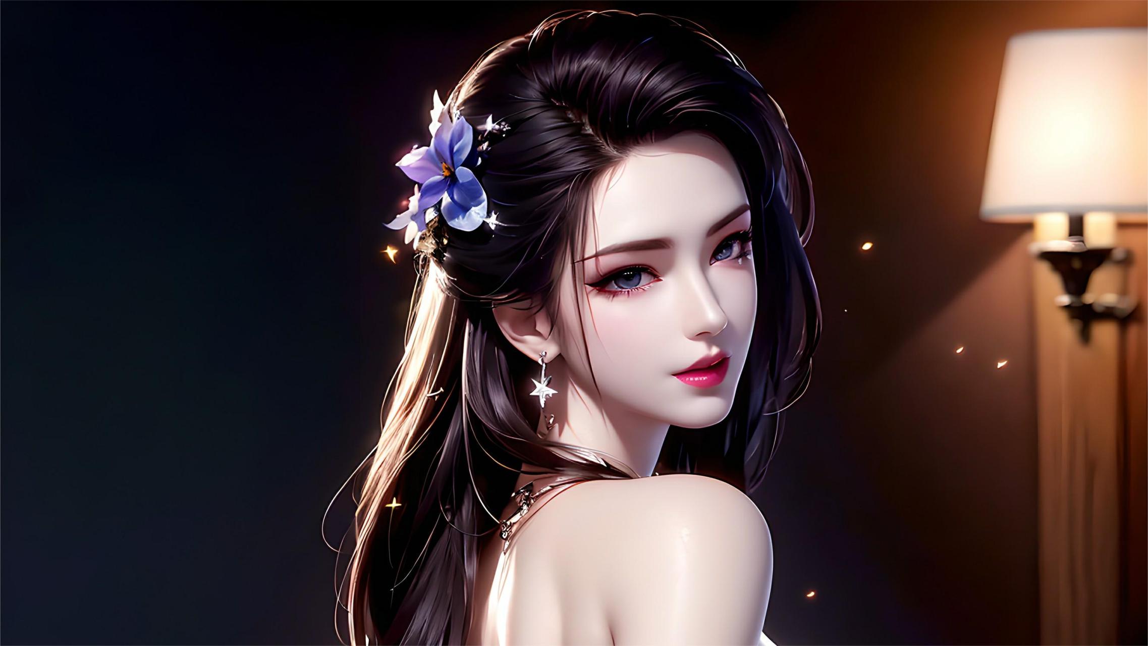 被封印的壁纸|天行九歌:明珠夫人高清壁纸#国漫女神壁纸# #国漫最美