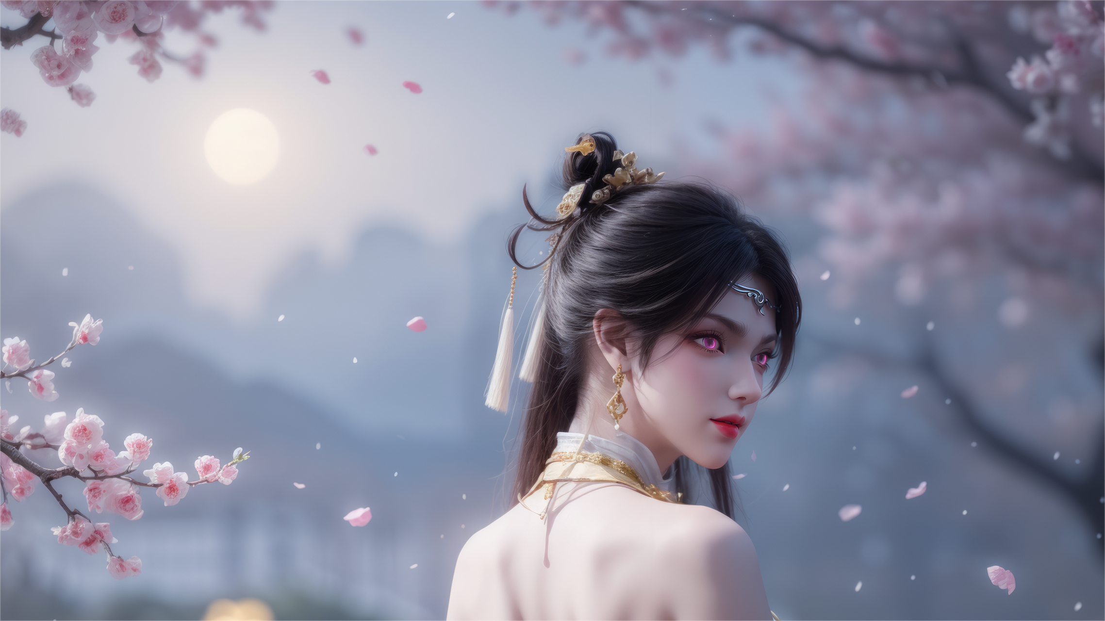 被封印的壁纸|《诛仙》金瓶儿高清壁纸#国漫女神壁纸# #国漫最美女神