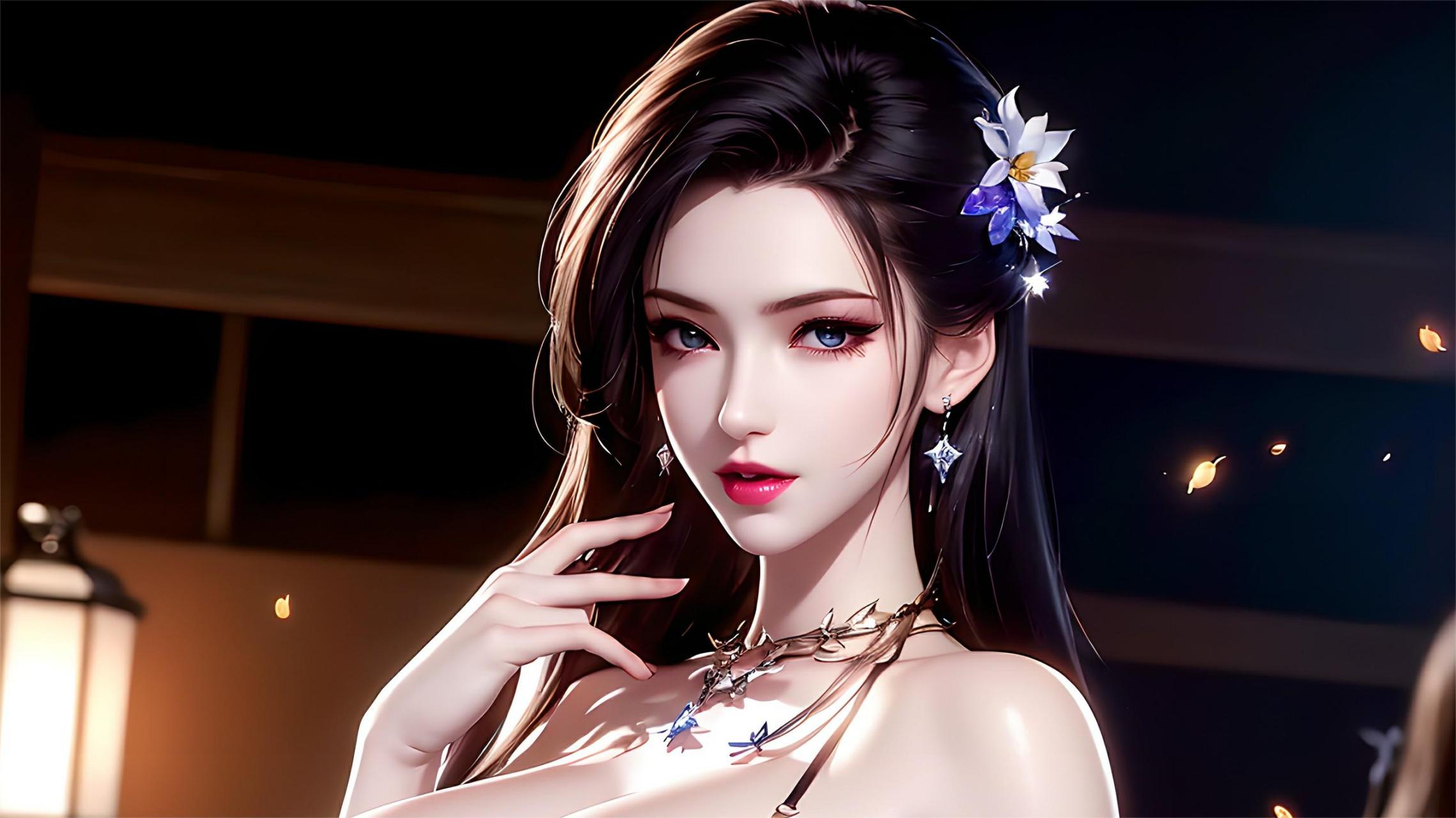 被封印的壁纸|天行九歌:明珠夫人高清壁纸#国漫女神壁纸# #国漫最美