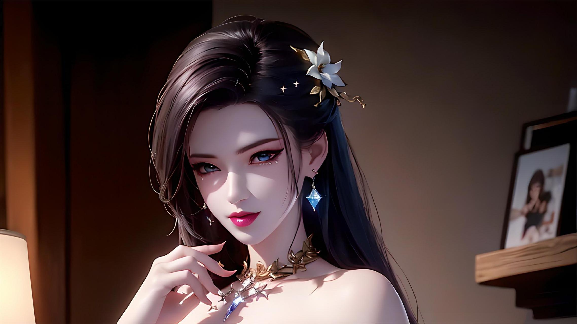 被封印的壁纸|天行九歌:明珠夫人高清壁纸#国漫女神壁纸# #国漫最美