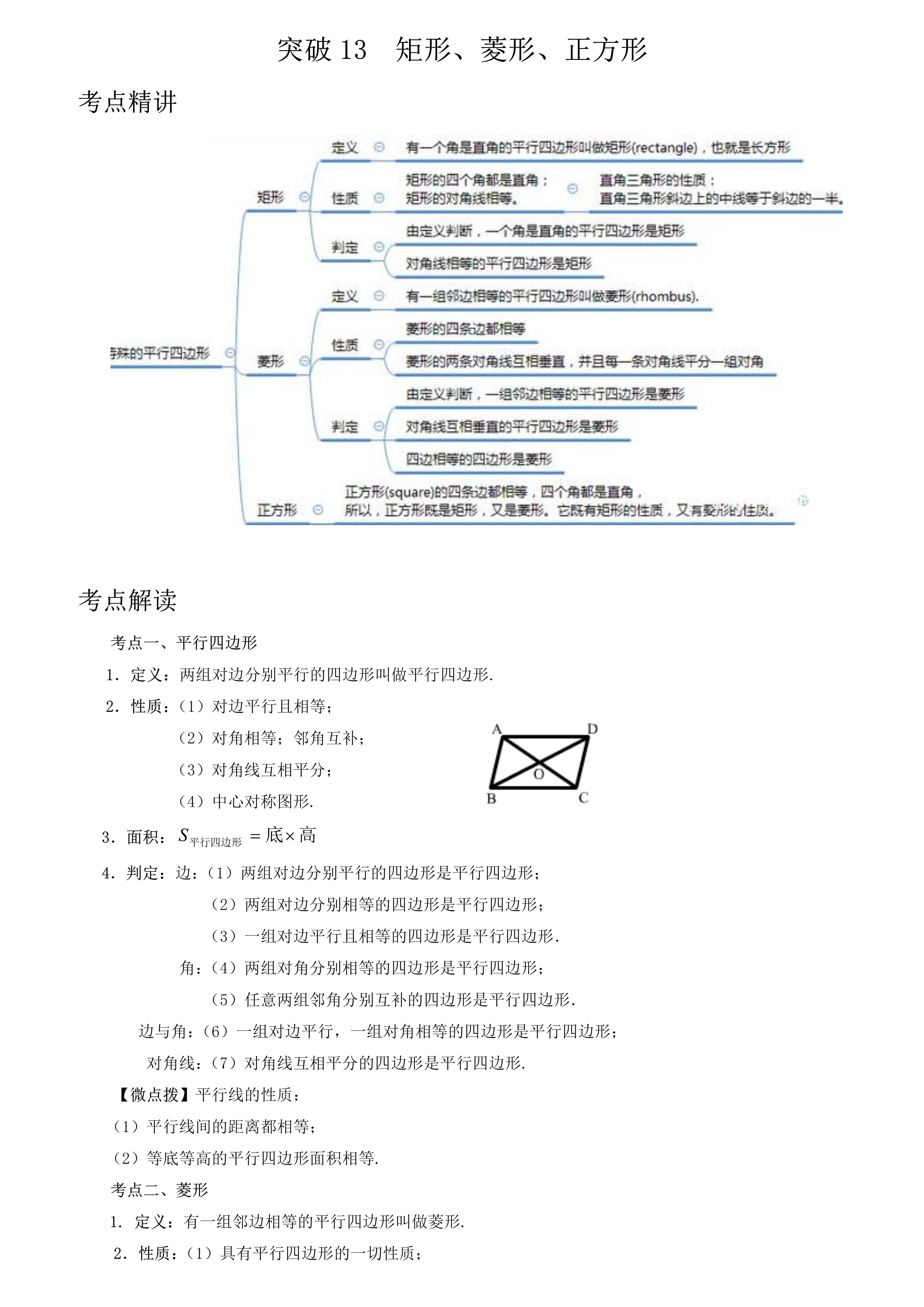 长方形分菱形图解图片