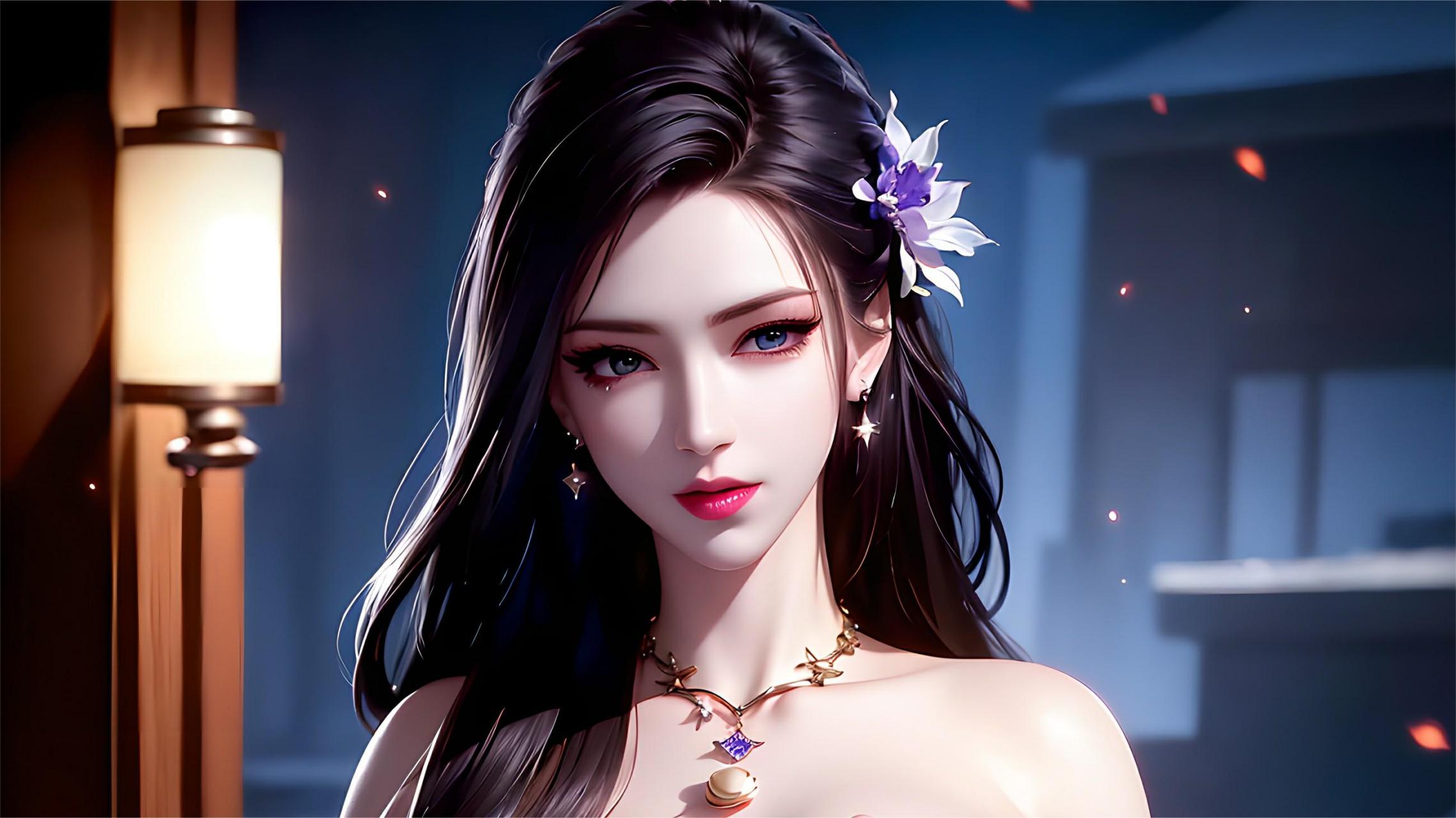 被封印的壁纸|天行九歌:明珠夫人高清壁纸#国漫女神壁纸# #国漫最美