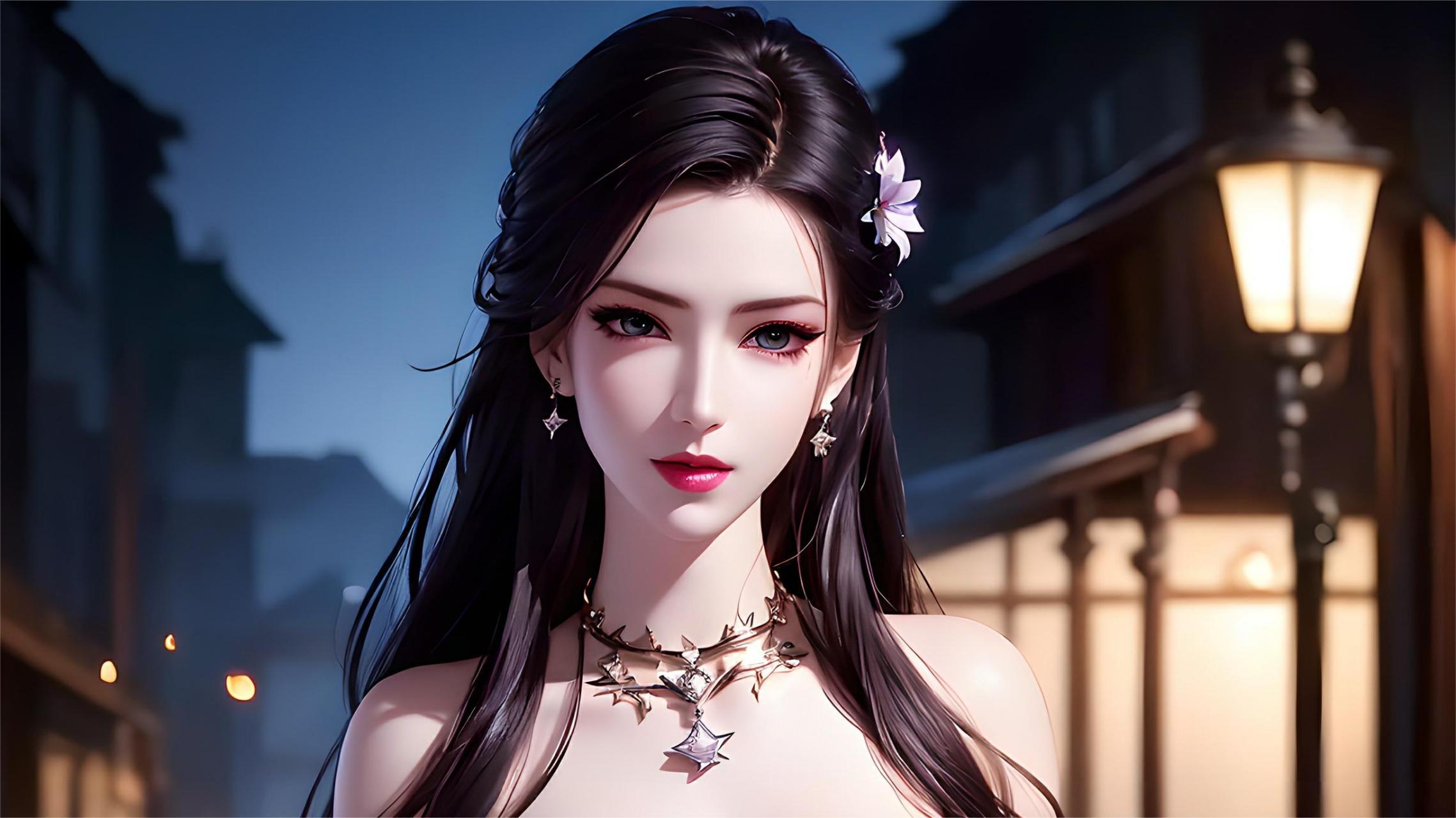 被封印的壁纸|天行九歌:明珠夫人高清壁纸#国漫女神壁纸# #国漫最美