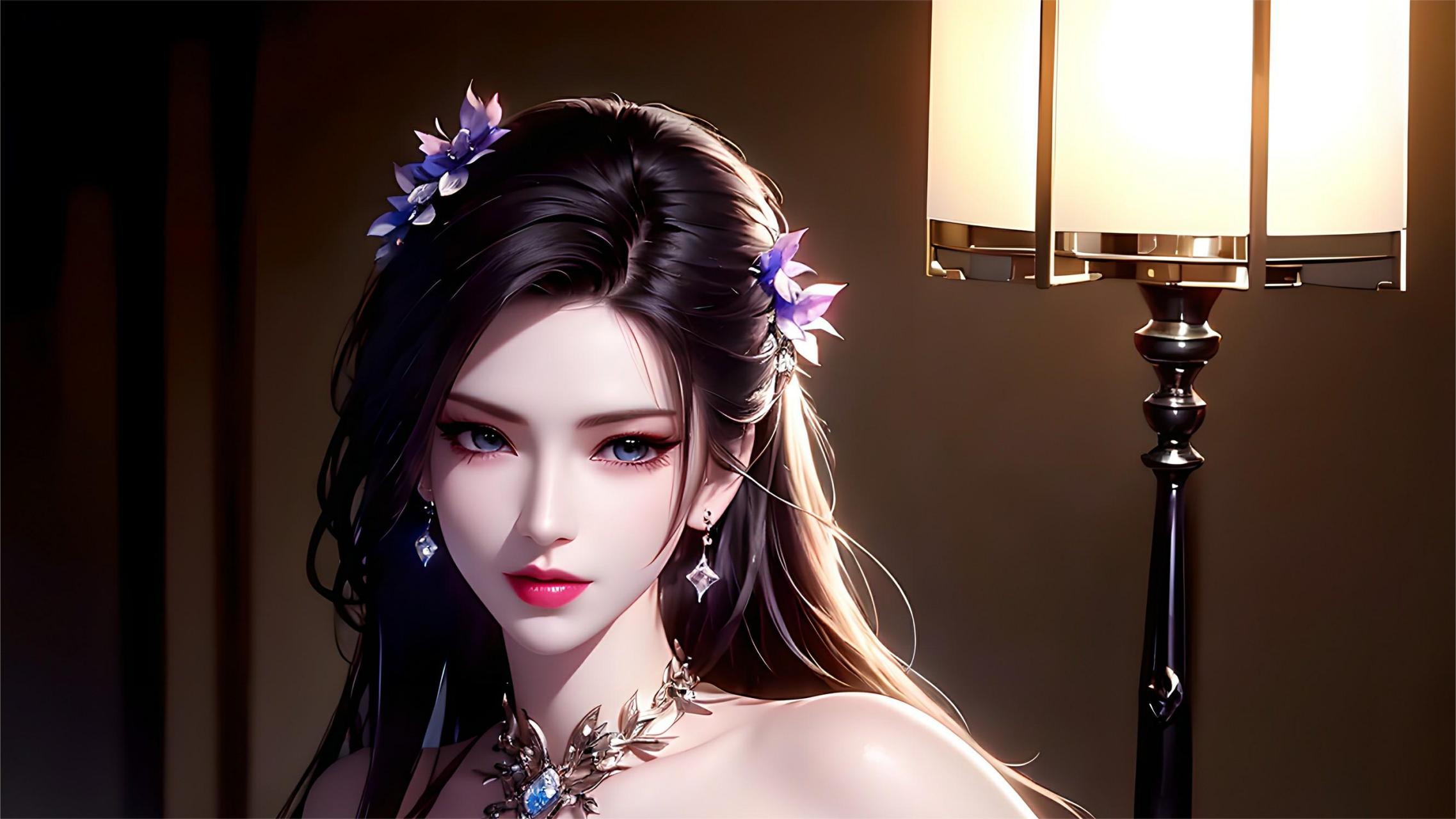 被封印的壁纸|天行九歌:明珠夫人高清壁纸#国漫女神壁纸# #国漫最美