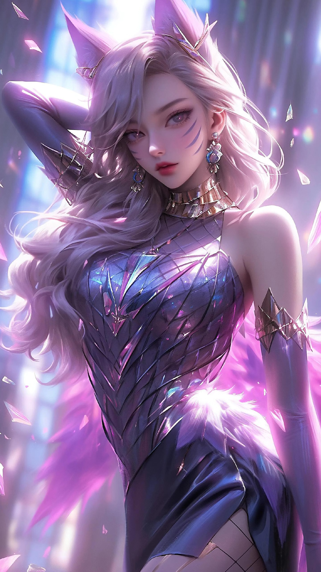 国漫女神|《王者荣耀》少女阿狸ai高清手机壁纸