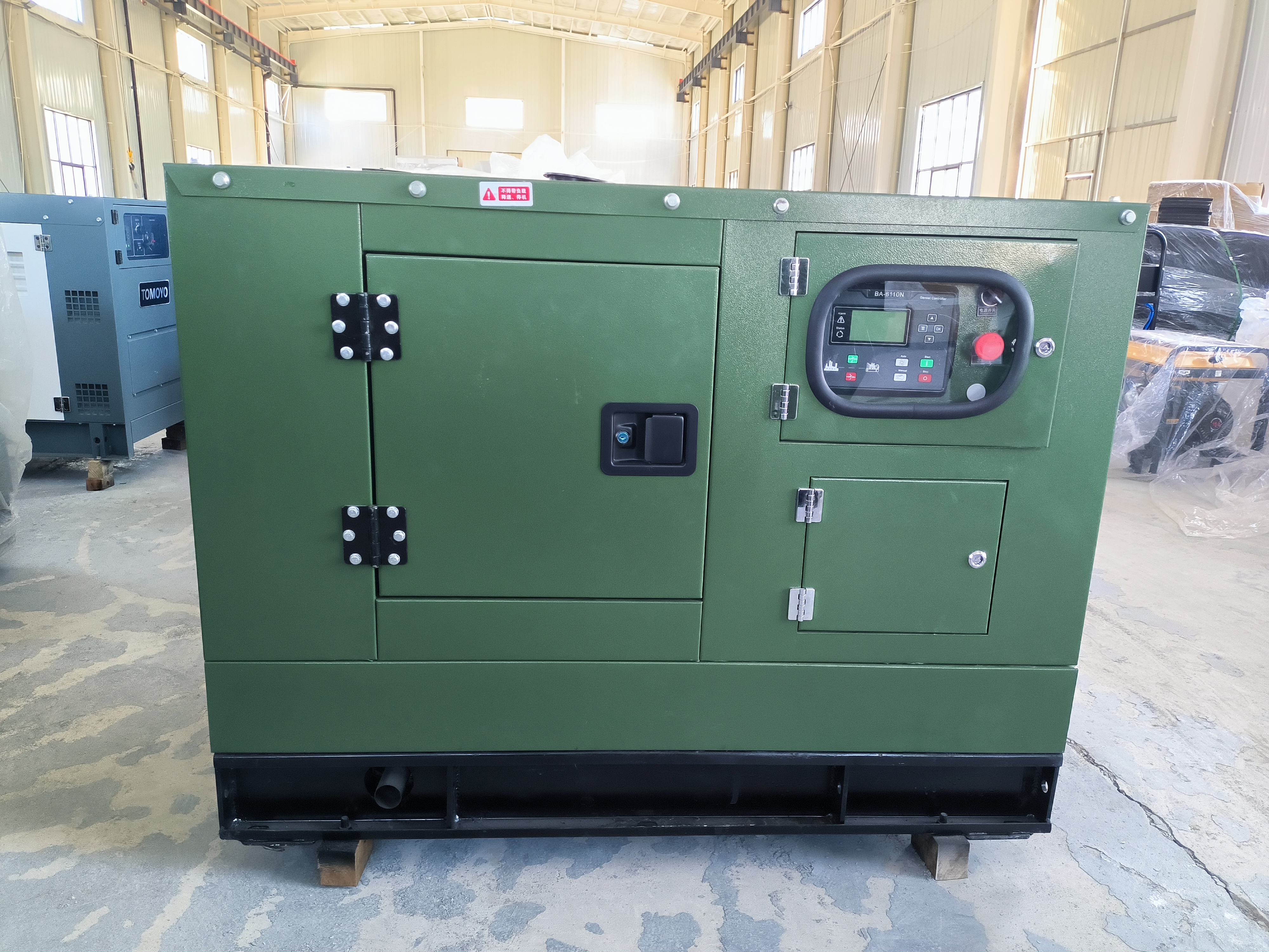 车载式20kw三相电柴油发电机,静音车载发电机