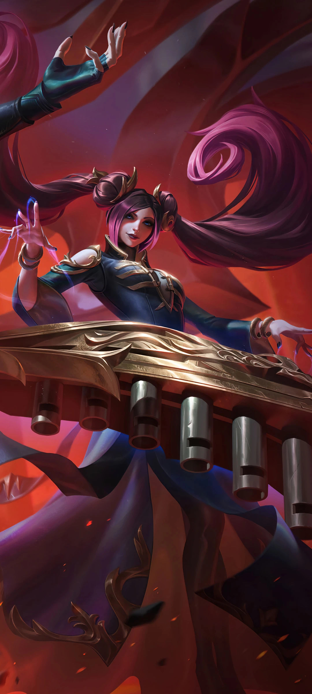 英雄联盟娑娜|全面屏壁纸