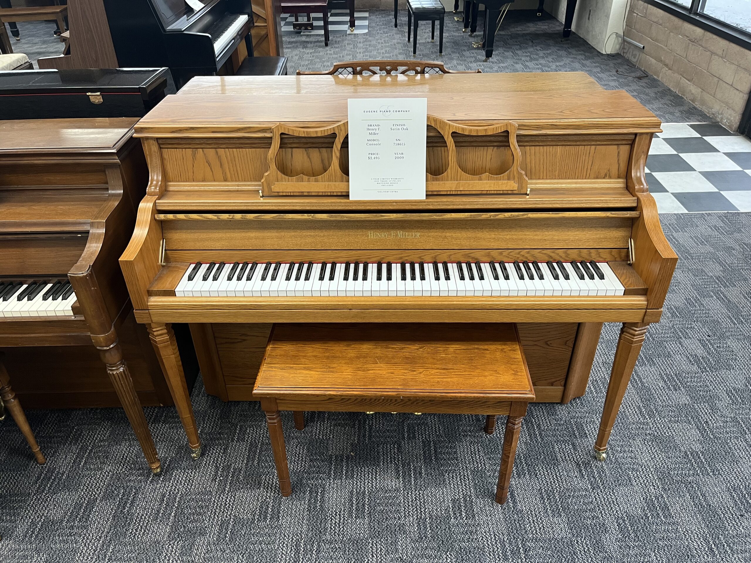 亨利·f·米勒|立式家具控制台钢琴henry f. miller 钢琴的历史