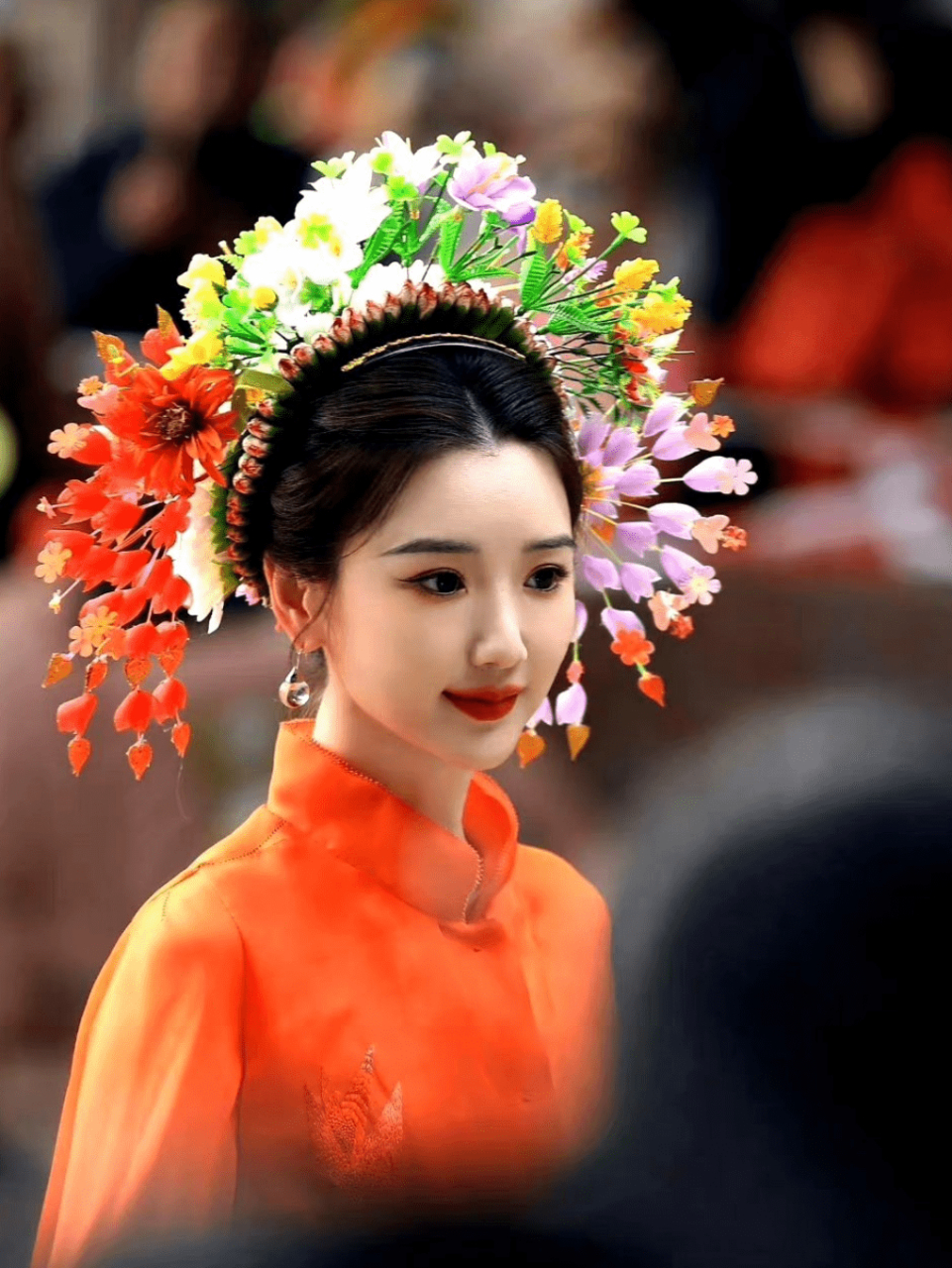 当女明星遇上簪花,来看看老祖宗的审美有多绝,今生戴花,世世漂亮,审美